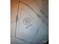 Plat map showing property lot lines and acreage for sale at 0.5877 acres at 138 Broken Arrow Rd, Statesville, NC 28677
