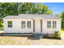 Charming renovated single-story home with white siding, gray roof, and inviting front entrance at 2488 Catawba Church Rd, Rock Hill, SC 29730