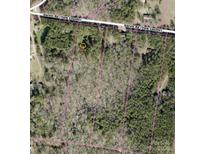 Aerial view of a large wooded lot on Garvin Rd in York County at 2078 Garvin Rd, York, SC 29745