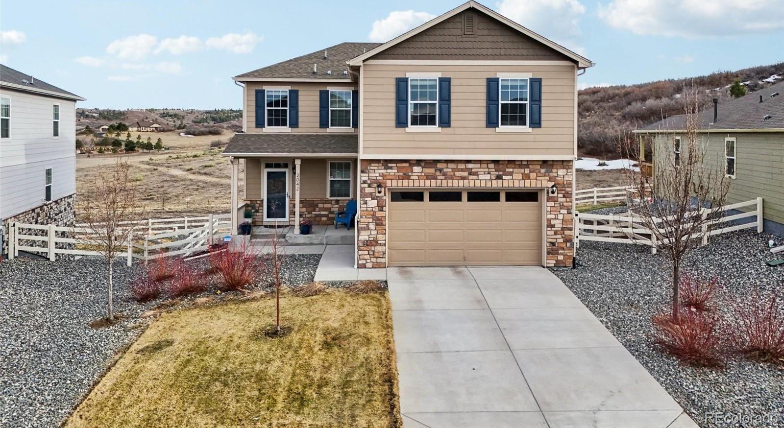 Photo one of 2042 Shadow Creek Dr Castle Rock CO 80104 | MLS 1955578