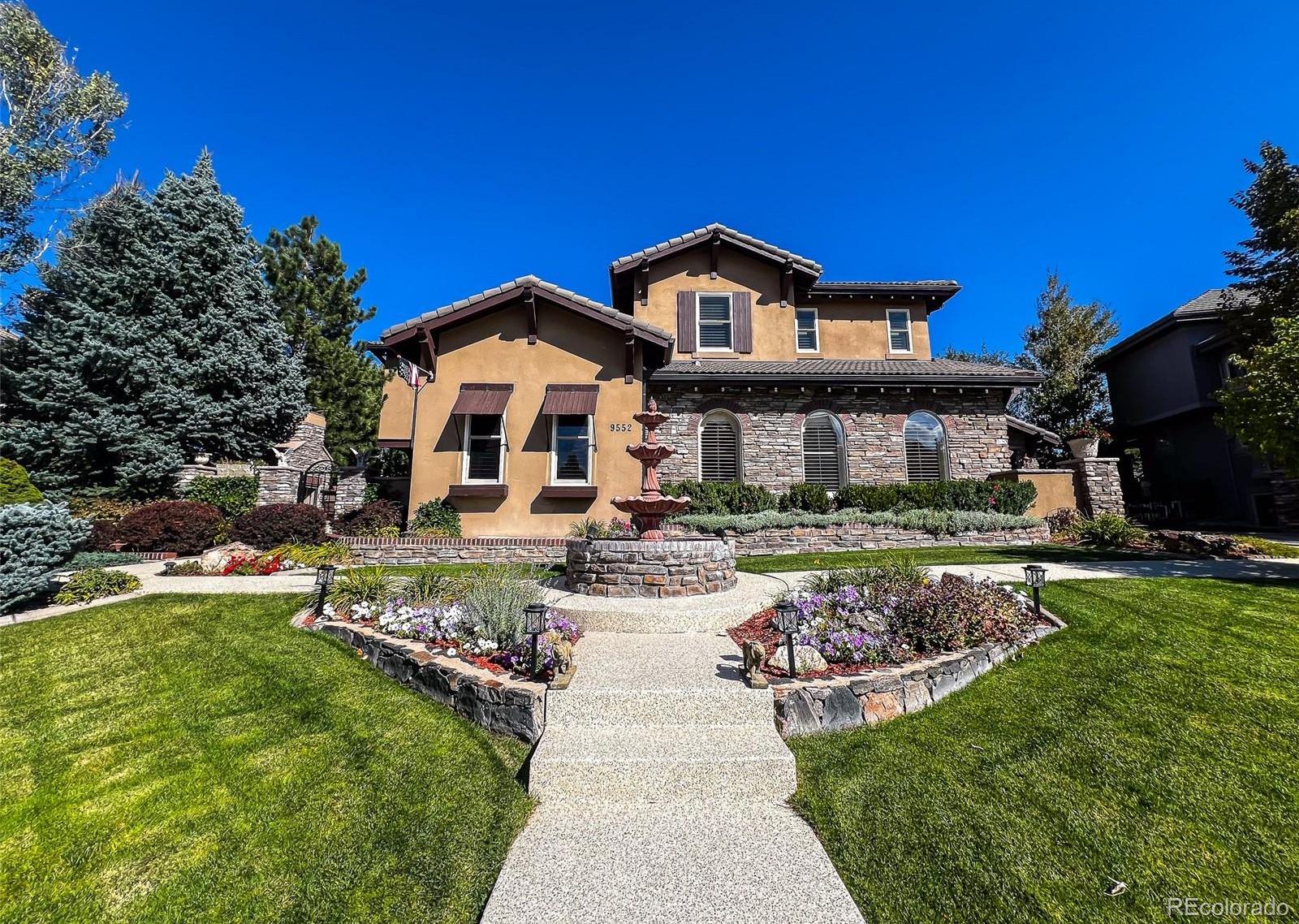Photo one of 9552 E Silent Hills Pl Lone Tree CO 80124 | MLS 2136305
