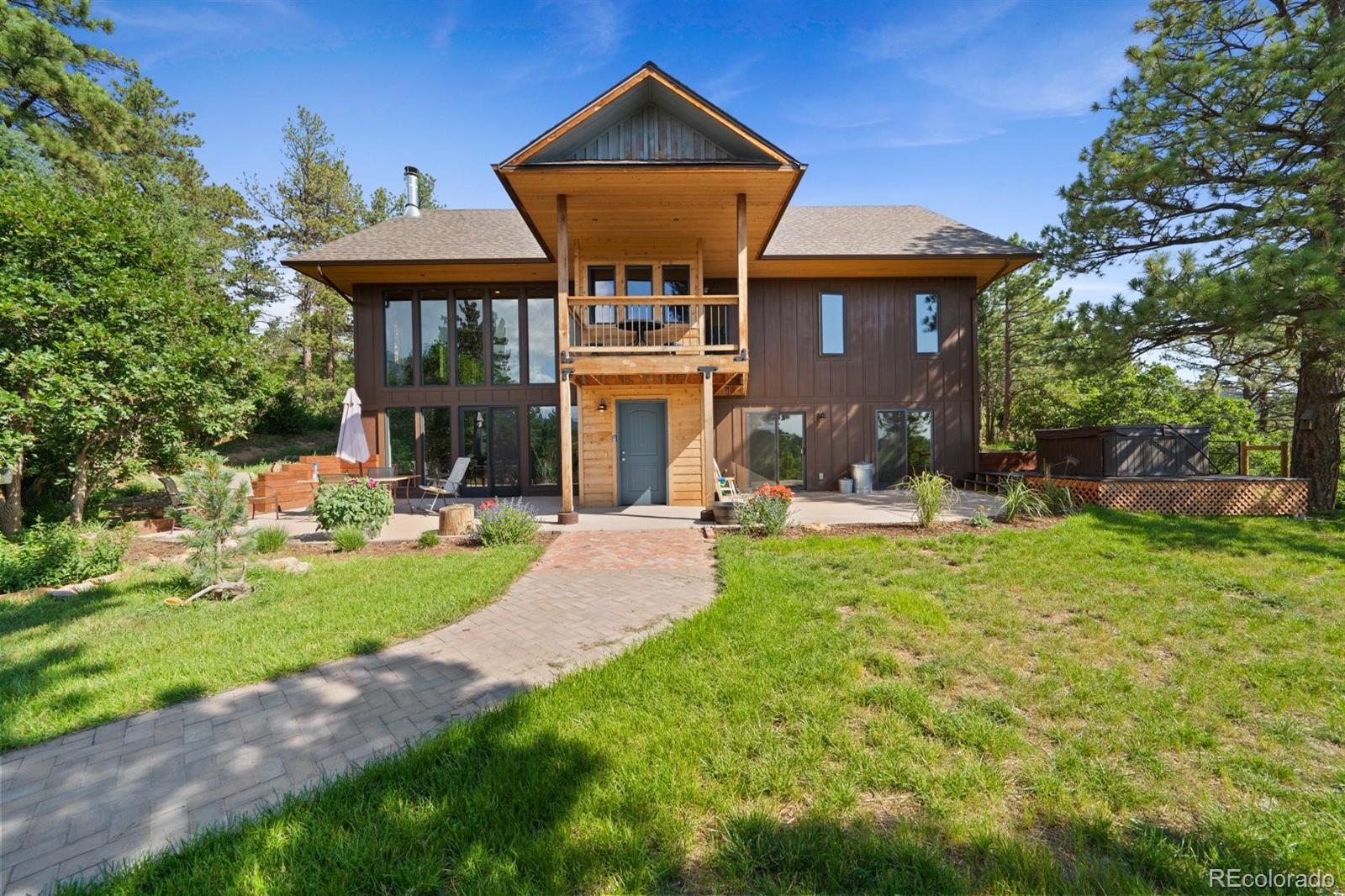 Photo one of 776 Hilltop Rd Palmer Lake CO 80133 | MLS 2437346