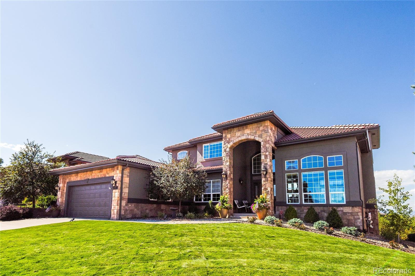 Photo one of 12457 Topaz Vista Way Castle Pines CO 80108 | MLS 4539360