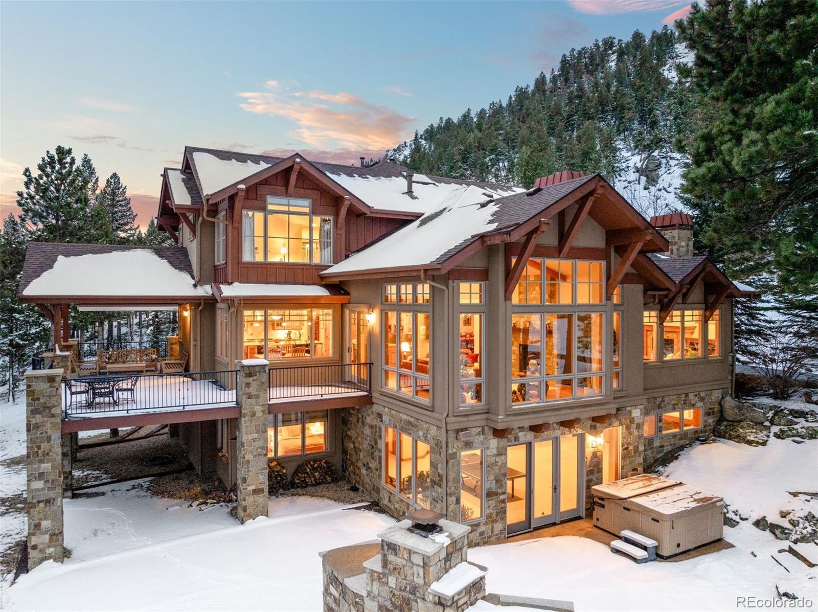 Photo one of 6169 Flat Creek Dr Evergreen CO 80439 | MLS 5655145