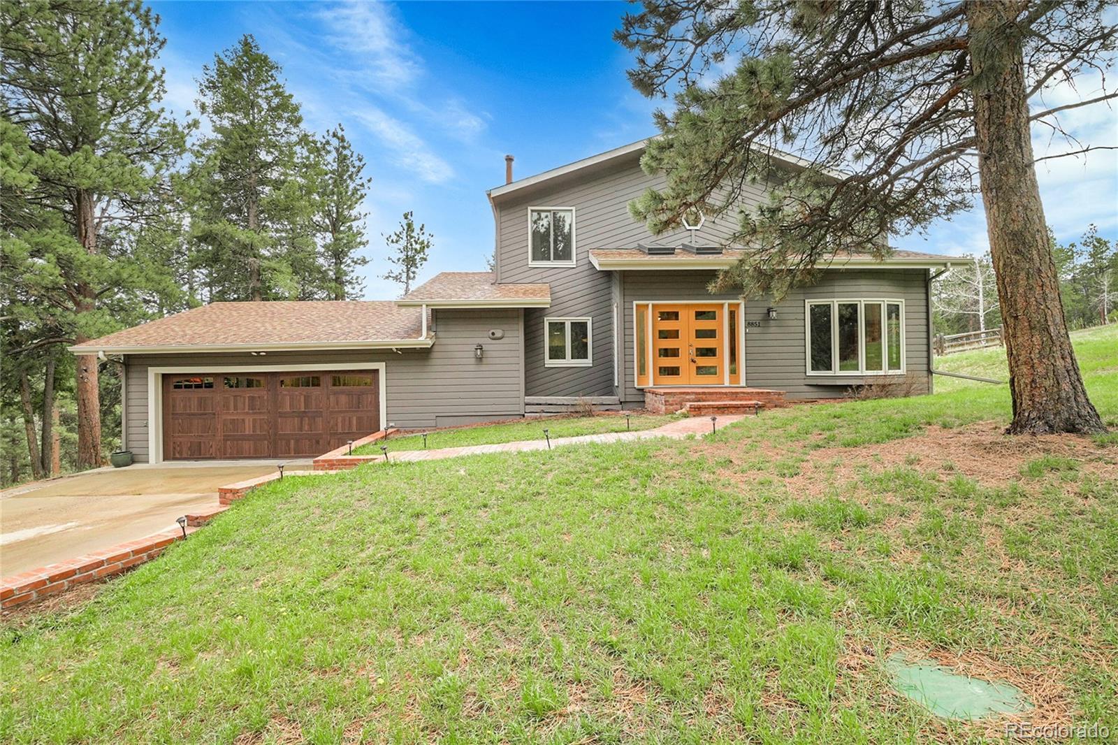 Photo one of 8851 Blue Creek Rd Evergreen CO 80439 | MLS 5931556