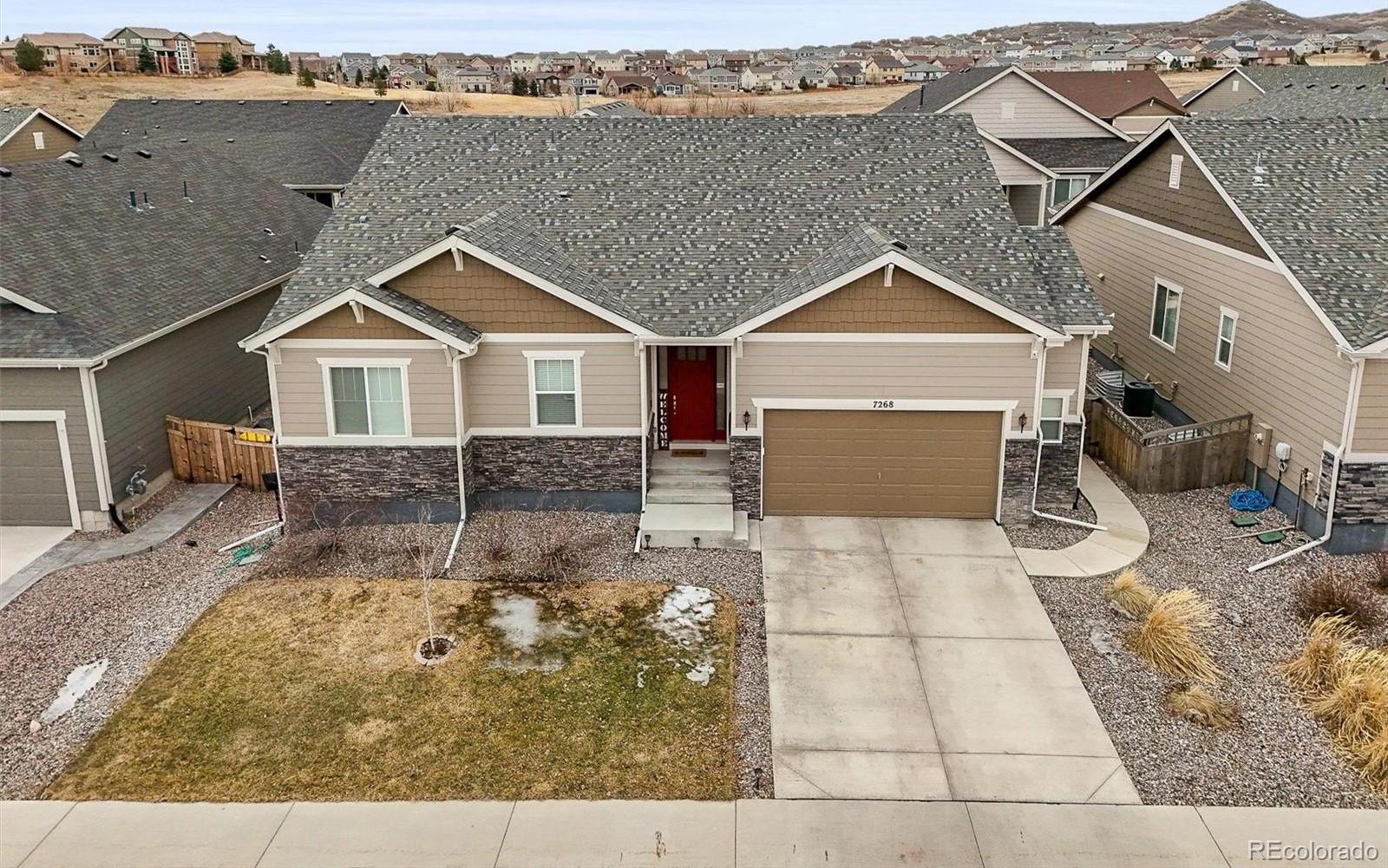 Photo one of 7268 Greenwater Cir Castle Rock CO 80108 | MLS 7085420