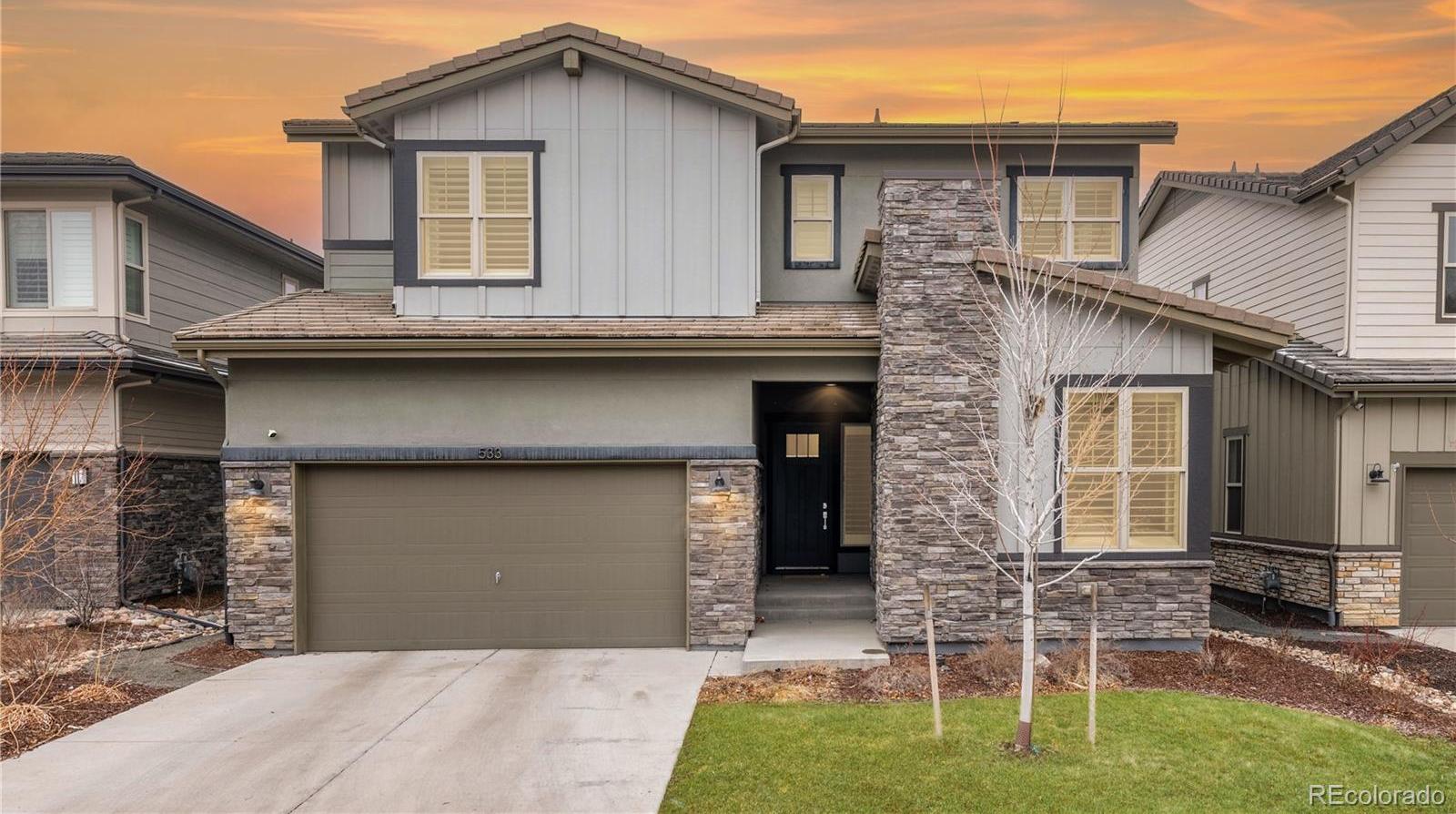 Photo one of 533 Red Thistle Dr Highlands Ranch CO 80126 | MLS 7650887