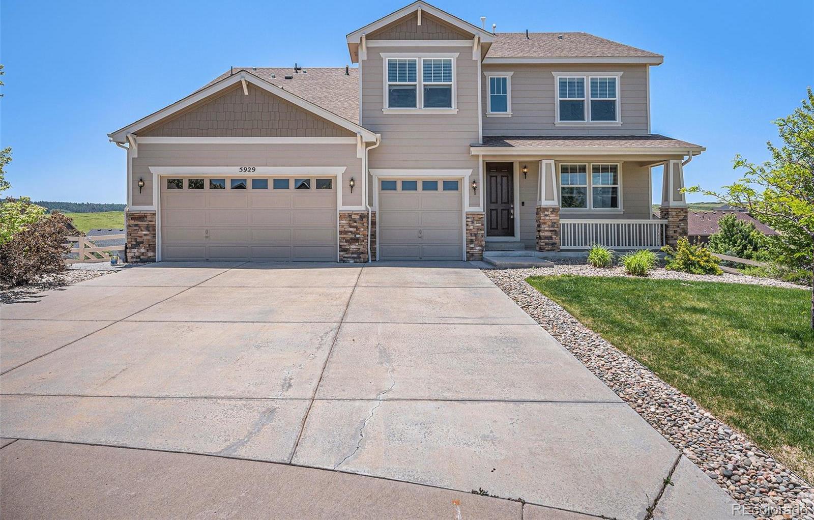 Photo one of 5929 Echo Hollow St Castle Rock CO 80104 | MLS 7702845