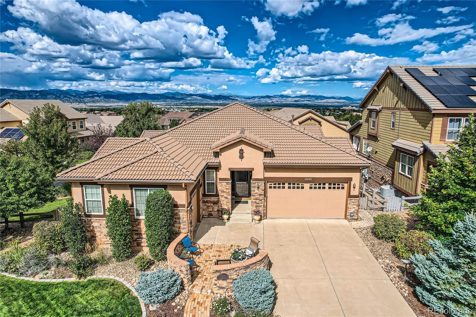 Photo one of 10443 Skyreach Way Highlands Ranch CO 80126 | MLS 8429092