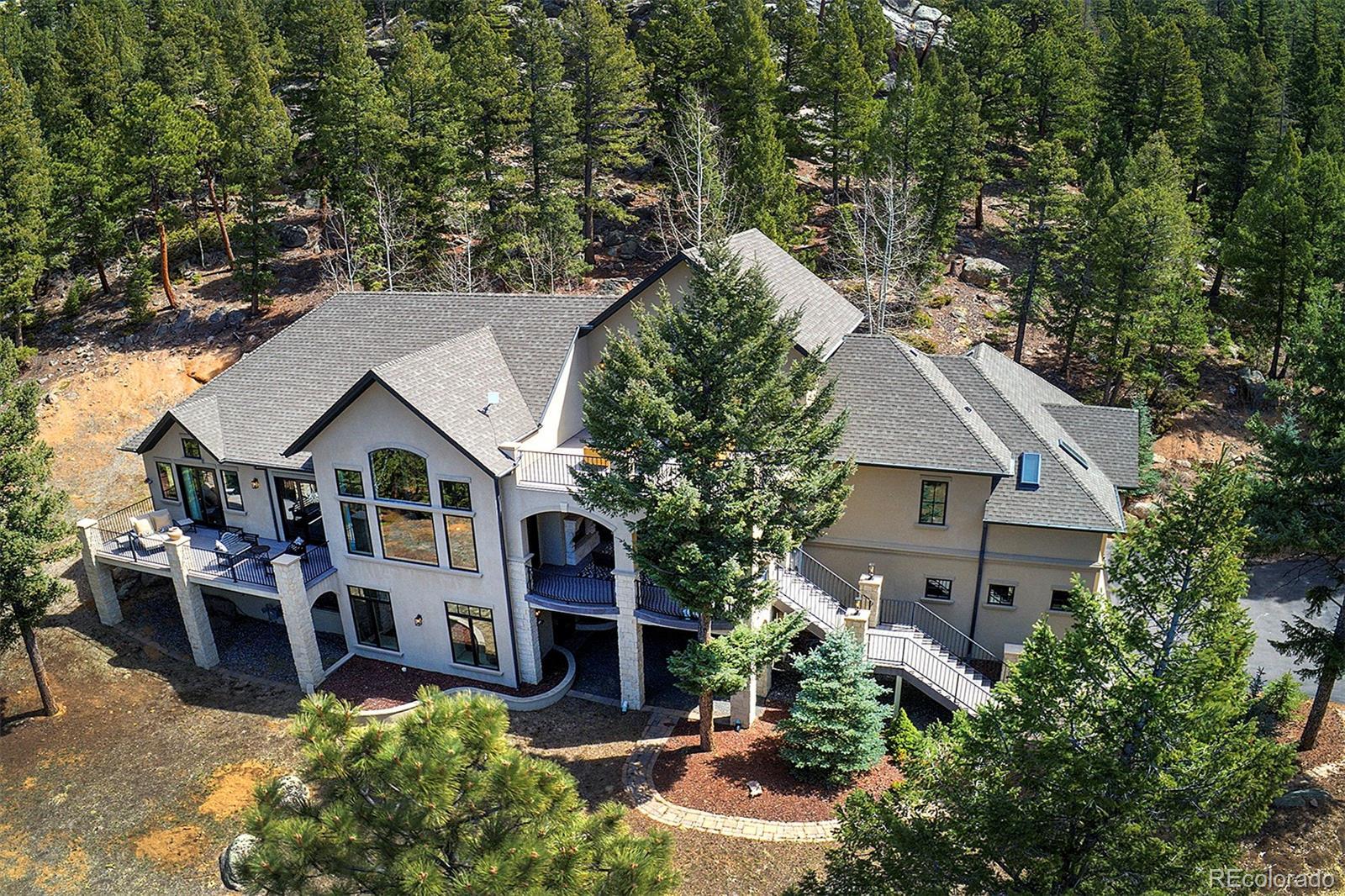 Photo one of 26806 Evergreen Springs Rd Evergreen CO 80439 | MLS 8476104