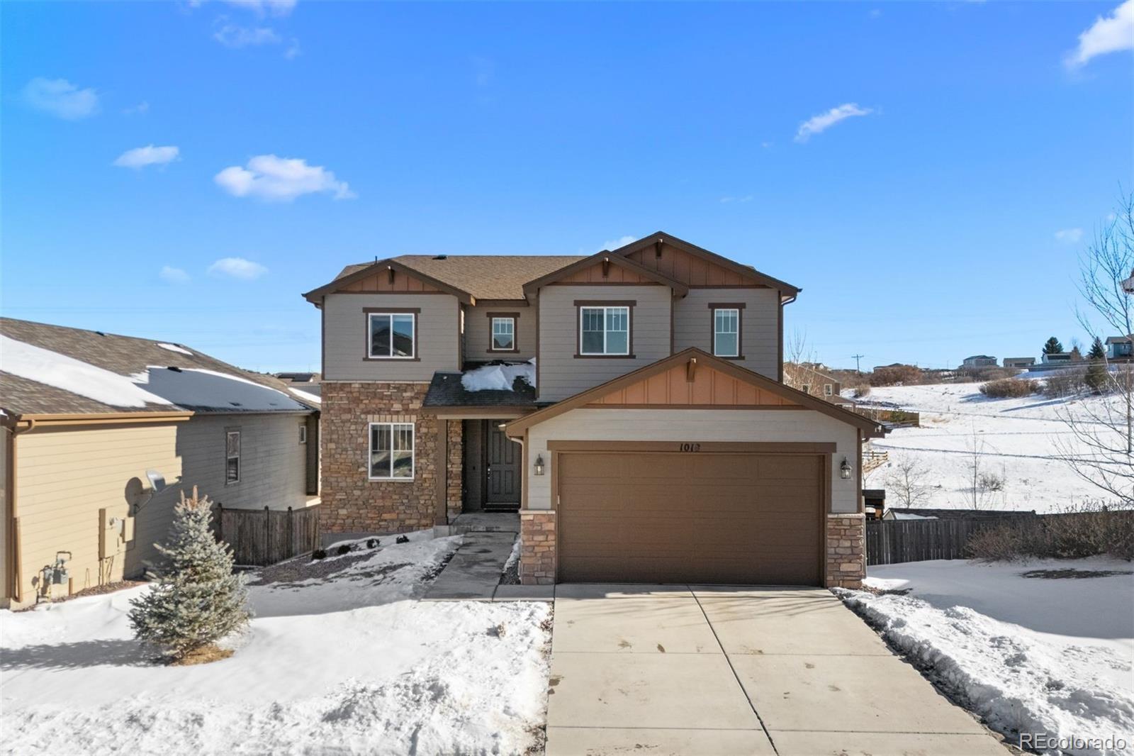 Photo one of 1018 Mcmurdo Cir Castle Rock CO 80108 | MLS 9658175