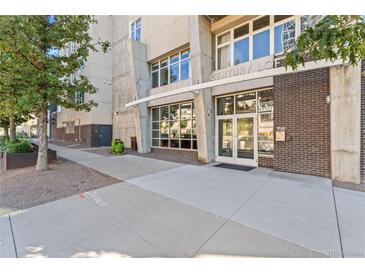 Century Lofts with well-maintained landscape, concrete and brick exterior at 290 W 12Th Ave # 303, Denver, CO 80204