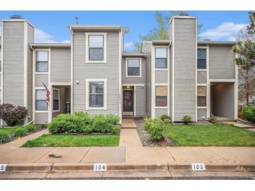Charming townhome featuring well-maintained landscaping and a welcoming entrance at 4621 S Fraser Cir # B, Aurora, CO 80015