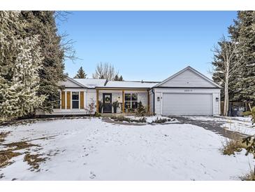 Charming ranch home with updated exterior and landscaping at 20917 E Dorado Cir, Centennial, CO 80015