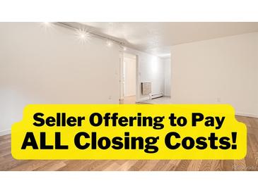 Bright living room, seller is offering to pay all closing costs at 1045 N Clarkson St # 105, Denver, CO 80218