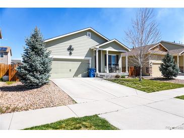 Charming single-Gathering home with an attached garage and a well-manicured front yard at 541 Park Blvd, Brighton, CO 80603