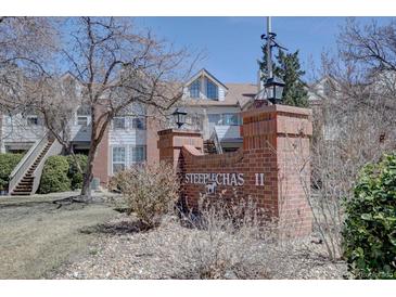 Welcome to SteepleChase II, brick signage and well-maintained grounds offer a charming community feel at 3030 W Prentice Ave # G, Littleton, CO 80123