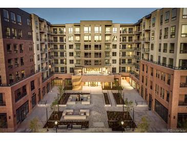 Spacious apartment complex with a well-manicured courtyard, offering an urban retreat at 20 Wilcox St # 316, Castle Rock, CO 80104
