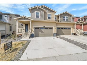 Charming two-story home featuring a two-car garage and inviting front porch in a desirable community at 17809 Fox St, Broomfield, CO 80023