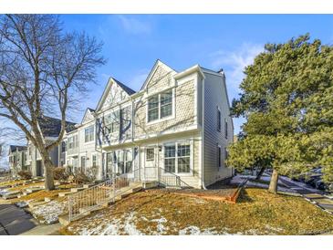 Charming two-story townhome with landscaping at 19921 Victorian Way, Parker, CO 80138