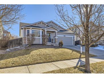 Nice curb appeal! Ranch style home with a 2 car garage at 11484 Jamaica St, Commerce City, CO 80640