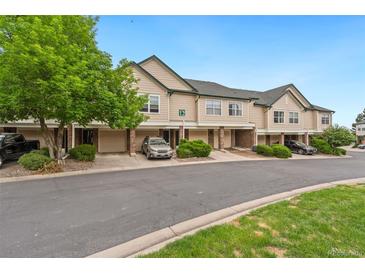 Inviting townhome with garages and well-maintained landscaping, offering a blend of comfort and curb appeal at 2169 Eagle Ave # 2169, Superior, CO 80027