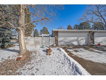 Spacious two-car garage with automatic door opener at 2761 S Xanadu Way, Aurora, CO 80014