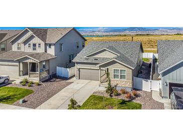 Charming home featuring a low-maintenance yard and beautiful mountain views at 2237 Barela Dr, Berthoud, CO 80513