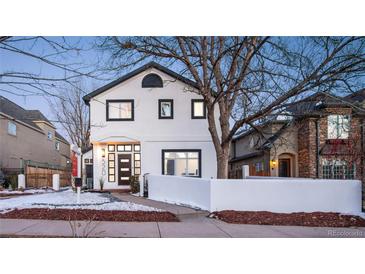 Stunning two-story home with modern design and landscaping at 520 Columbine St, Denver, CO 80206