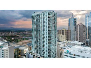 High-rise building with city and mountain views at 891 14Th St # 1006, Denver, CO 80202