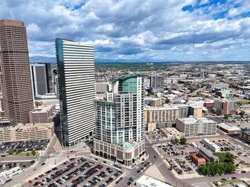 High-rise in the city with great surrounding views and a pool on the building's amenity deck at 2001 Lincoln St # 2420, Denver, CO 80202