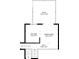 Floorplan view of kitchen and dining area on level 3 with access to a deck at 693 Delwood Ct, Highlands Ranch, CO 80126