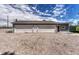 Detached garage with three bays and gravel driveway, spacious parking at 10534 Inspiration Dr, Parker, CO 80138