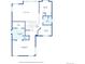 Upstairs floor plan showcasing bedrooms, bathrooms and open floor plan to below at 20875 E Girard Pl, Aurora, CO 80013