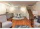 Finished basement with dining table, seating, and ample space at 780 N Lafayette St, Denver, CO 80218