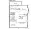 Upper level floor plan featuring bedrooms, closets and a primary bedroom with dressing area at 780 N Lafayette St, Denver, CO 80218