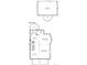 Main level floor plan showing the layout of the kitchen, dining room, living room, and foyer at 780 N Lafayette St, Denver, CO 80218
