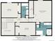 Second level floor plan featuring bedrooms, bathrooms, and walk in closet at 11978 W Aqueduct Dr, Littleton, CO 80127