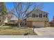 Charming two-story home with a well-manicured lawn and a two-car garage at 8210 Hoyt Ct, Arvada, CO 80005