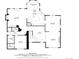 Detailed floor plan showing the layout of the first floor including a living room and bedroom at 8544 Burning Tree Trl, Franktown, CO 80116