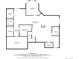 Detailed floor plan showcasing the layout of the home, including the bedroom, recreation room, and media room at 8544 Burning Tree Trl, Franktown, CO 80116