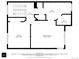 Detailed floor plan featuring primary bedroom, second bedroom, hall, bath, and walk-in closet dimensions at 10470 W 83Rd Ave, Arvada, CO 80005