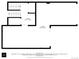 Detailed floor plan showing garage, laundry room, and staircase dimensions at 10470 W 83Rd Ave, Arvada, CO 80005