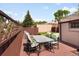 Cozy deck perfect for relaxing with ample seating and a nice view at 3739 W 46Th Ave, Denver, CO 80211
