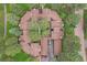 Aerial view of home with ample parking at 2378 Hearth Dr # 20, Evergreen, CO 80439