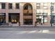 Exterior of Midland Lofts building featuring the entrance, signage, and architectural details at 444 17Th St # 208, Denver, CO 80202