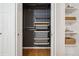 Organized closet with ample shelving and storage at 444 17Th St # 208, Denver, CO 80202