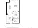 Floor plan of the property layout with dimensions at 444 17Th St # 208, Denver, CO 80202