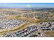 Expansive aerial view of Castle Rock, Colorado neighborhood with well-maintained homes and scenic surroundings at 4851 Cattle Cross Rd, Castle Rock, CO 80104