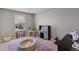 This playroom offers plenty of space and includes a kitchen set and ball pit at 4851 Cattle Cross Rd, Castle Rock, CO 80104